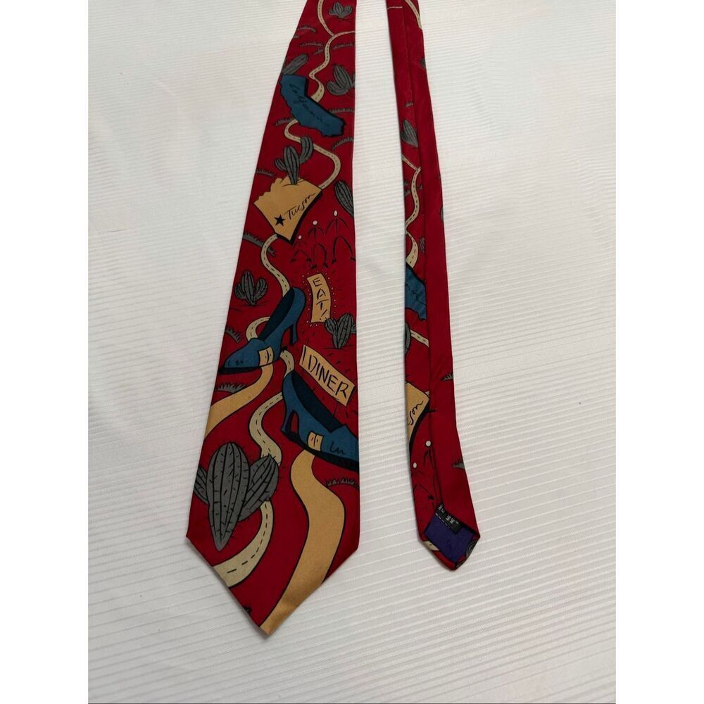 The Beatles Get Back Silk Necktie Tie 1991 Apple Corps